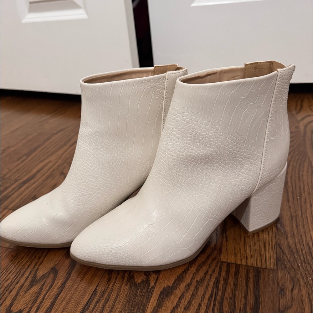 White boots